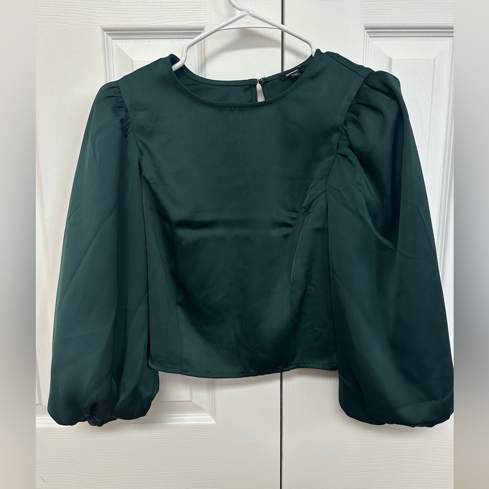 Emerald Green Express Blouse